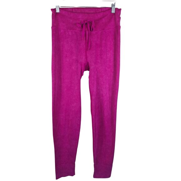 Victoria Secret Pink Active Athletic Athleisure Pink Women's Joggers L - Picture 1 of 4